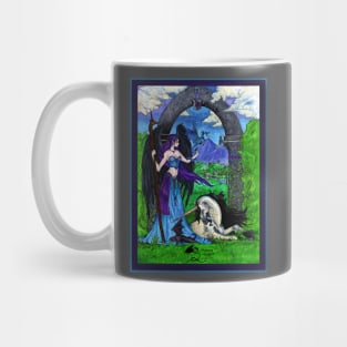 Angel with Unicorn and friends Mug